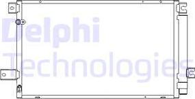 Delphi TSP0225658 - Конденсатор, кондиціонер autozip.com.ua