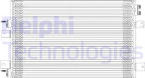 Delphi TSP0225601 - Конденсатор, кондиціонер autozip.com.ua