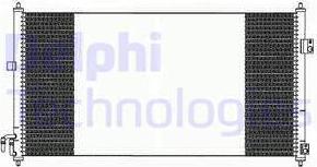 Delphi TSP0225615 - Конденсатор, кондиціонер autozip.com.ua