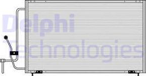 Delphi TSP0225055 - Конденсатор, кондиціонер autozip.com.ua