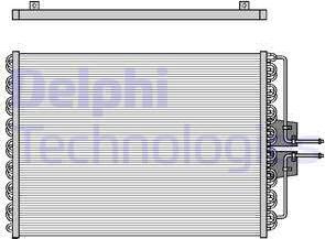 Delphi TSP0225061 - Конденсатор, кондиціонер autozip.com.ua