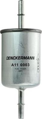 Denckermann A110003 - Фільтр паливний Daewoo Lanos-Fiat Brava-Bravo-Punto-Opel Astra G-Corsa-Vectra 1.2-2.0 59-55x7.9x164 autozip.com.ua