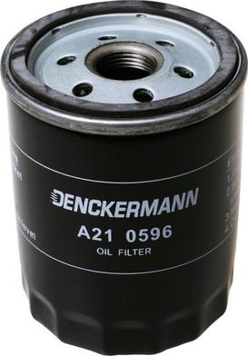 Denckermann A210596 - Масляний фільтр autozip.com.ua