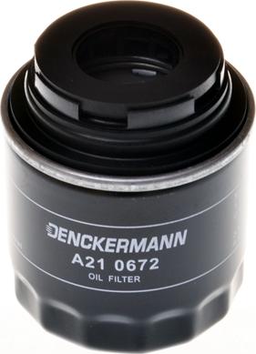 Denckermann A210672 - Фильтр масляный двигателя VAG 1.2-1.4 TSI 07- пр-во DENCKERMANN autozip.com.ua