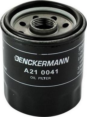 Denckermann A210041 - Масляний фільтр autozip.com.ua