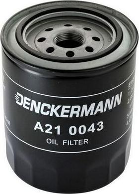 Denckermann A210043 - Фільтр масляний TOYOTA LC 2.4-4.2 TD 88- вир-во DENCKERMANN autozip.com.ua