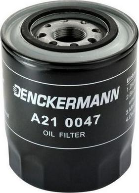 Denckermann A210047 - Масляний фільтр autozip.com.ua