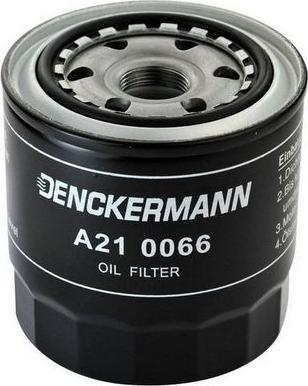 Denckermann A210066 - Масляний фільтр autozip.com.ua