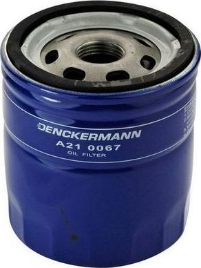 Denckermann A210067 - Масляний фільтр autozip.com.ua