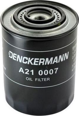 Denckermann A210007 - Масляний фільтр autozip.com.ua