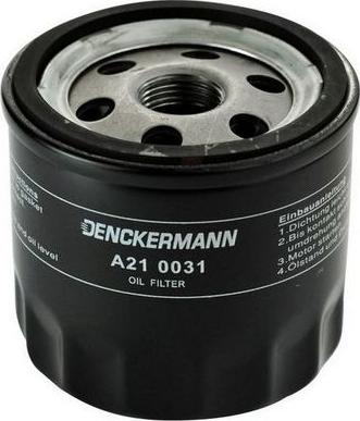 Denckermann A210031 - Масляний фільтр autozip.com.ua