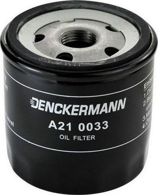 Denckermann A210033 - Масляний фільтр autozip.com.ua