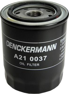 Denckermann A210037 - Фільтр масляний Nissan 200 SX. Almera 1.6-2.0 90- Daihatsu Charmant 1300 МОТ. 4K-U autozip.com.ua