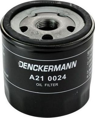 Denckermann A210024 - Масляний фільтр autozip.com.ua