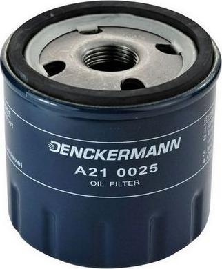 Denckermann A210025 - Масляний фільтр autozip.com.ua