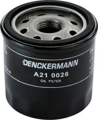 Denckermann A210026 - Масляний фільтр autozip.com.ua