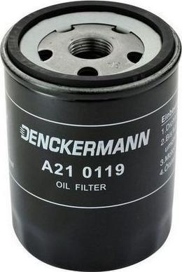 Denckermann A210119 - Масляний фільтр autozip.com.ua