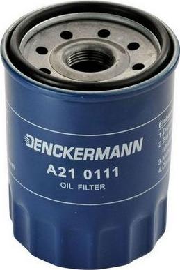 Denckermann A210111 - Масляний фільтр autozip.com.ua