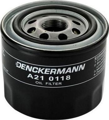 Denckermann A210118 - Масляний фільтр autozip.com.ua