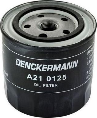 Denckermann A210125 - Масляний фільтр autozip.com.ua