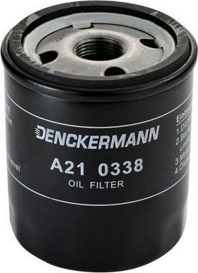 Denckermann A210338 - Масляний фільтр autozip.com.ua