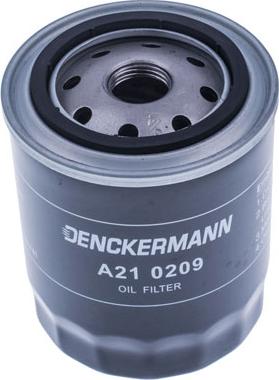 Denckermann A210209 - Масляний фільтр autozip.com.ua