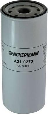 Denckermann A210273 - Масляний фільтр autozip.com.ua