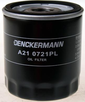 Denckermann A210721PL - Масляний фільтр autozip.com.ua