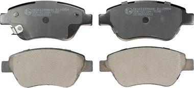 Denckermann B110954 - Гальмівні колодки, дискові гальма autozip.com.ua