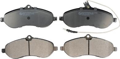 Denckermann B110950 - Гальмівні колодки, дискові гальма autozip.com.ua