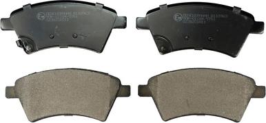 Denckermann B110963 - Гальмівні колодки, дискові гальма autozip.com.ua
