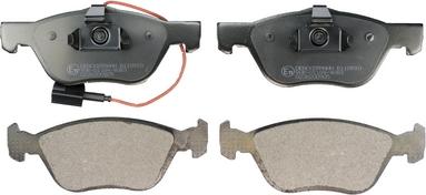Denckermann B110910 - Гальмівні колодки, дискові гальма autozip.com.ua