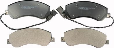 Denckermann B110930 - Гальмівні колодки, дискові гальма autozip.com.ua