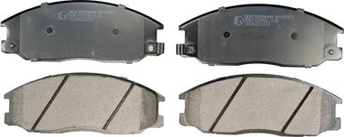 Denckermann B110971 - Гальмівні колодки, дискові гальма autozip.com.ua