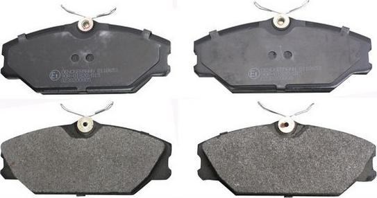 Denckermann B110653 - Гальмівні колодки, дискові гальма autozip.com.ua