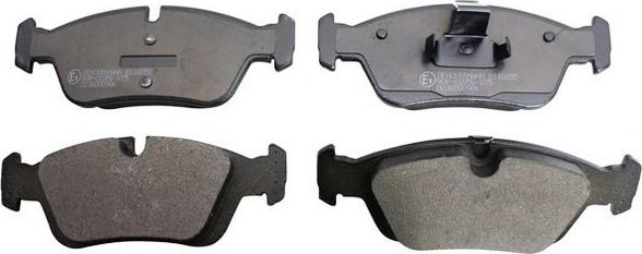 Denckermann B110055 - Гальмівні колодки, дискові гальма autozip.com.ua