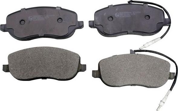Denckermann B110184 - Гальмівні колодки, дискові гальма autozip.com.ua