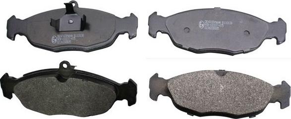 Denckermann B110138 - Гальмівні колодки, дискові гальма autozip.com.ua
