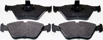Denckermann B110265 - Гальмівні колодки, дискові гальма autozip.com.ua
