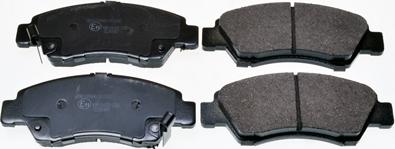 Denckermann B110282 - Гальмівні колодки, дискові гальма autozip.com.ua