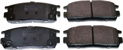Denckermann B111064 - Гальмівні колодки, дискові гальма autozip.com.ua