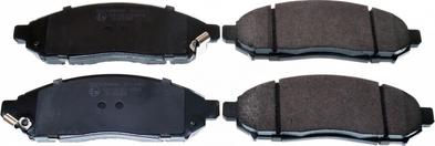 Denckermann B111063 - Гальмівні колодки, дискові гальма autozip.com.ua