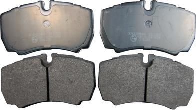 Denckermann B111003 - Гальмівні колодки, дискові гальма autozip.com.ua