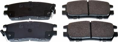 Denckermann B111089 - Гальмівні колодки, дискові гальма autozip.com.ua