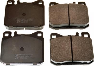 Denckermann B111086 - Гальмівні колодки, дискові гальма autozip.com.ua