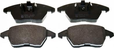 Denckermann B111074 - Гальмівні колодки, дискові гальма autozip.com.ua