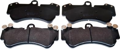 Denckermann B111112 - Гальмівні колодки, дискові гальма autozip.com.ua