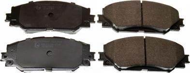 Denckermann B111189 - Гальмівні колодки, дискові гальма autozip.com.ua