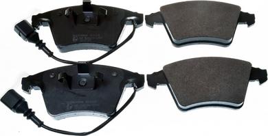 Denckermann B111132 - Гальмівні колодки, дискові гальма autozip.com.ua