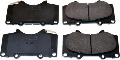 Denckermann B111176 - Гальмівні колодки, дискові гальма autozip.com.ua